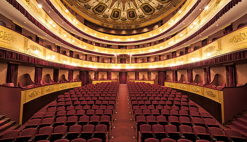 Imatge del Teatre Municipal de Girona des de l'escenari
